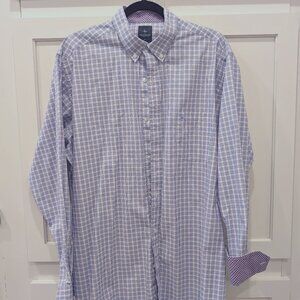 Men's XL Tailorbyrd Collection 1930 button up plaid shirt
